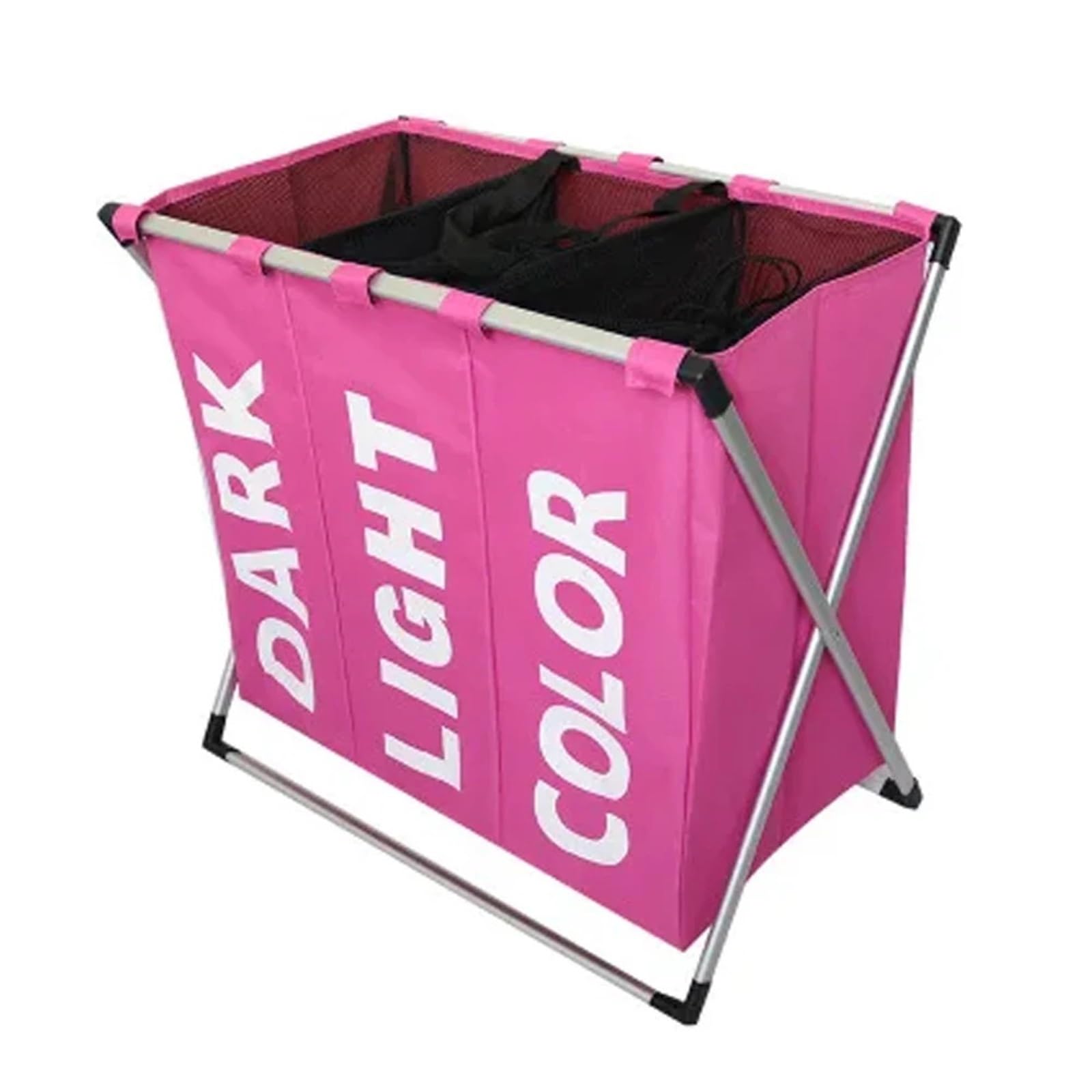 laundry basket with wheels Rolling Foldable Laundry Basket Roller Dirty Clothes Storage Bag Yoga Household Classification Box