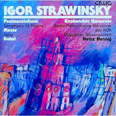 Psalmensinfonie/Messe/Babel