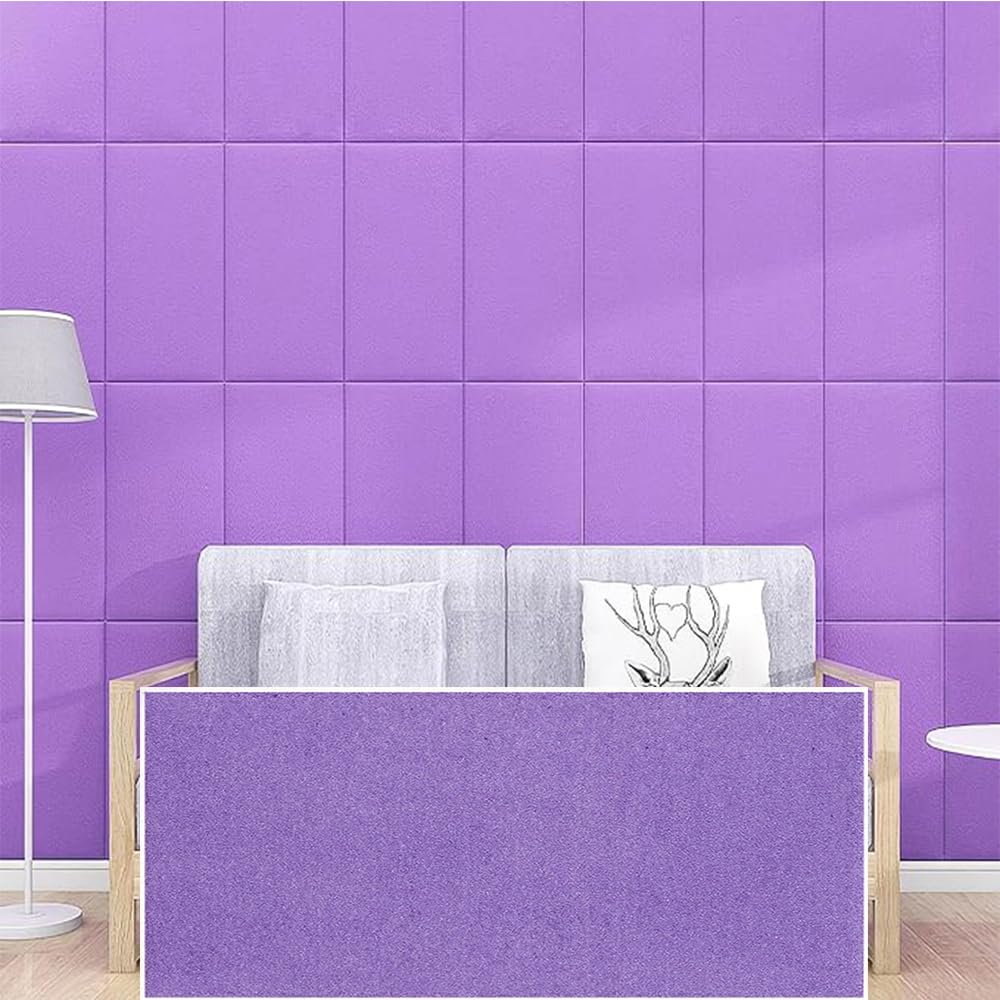 Panele z pianki akustycznej, 11,8 x 23,6 x 0,12,7 cm, panele akustyczne, izolacja absorpcyjna stosowana w domu i biurach, J, 30 x 60 cm, 8 szt