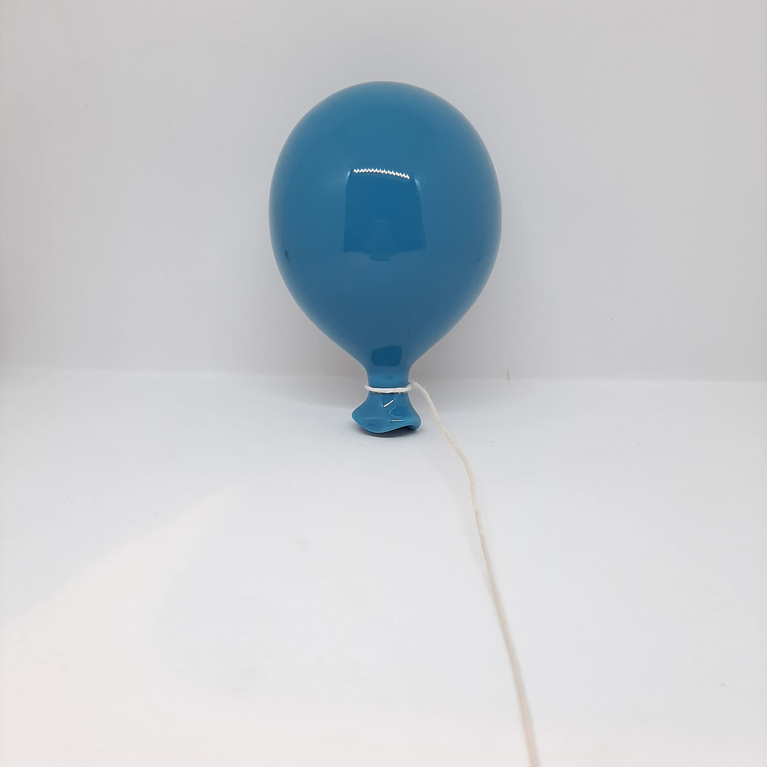 Palloncino in ceramica da appendere al muro, fatto a mano, artigianato, decorazione da parete, ideali per bomboniere