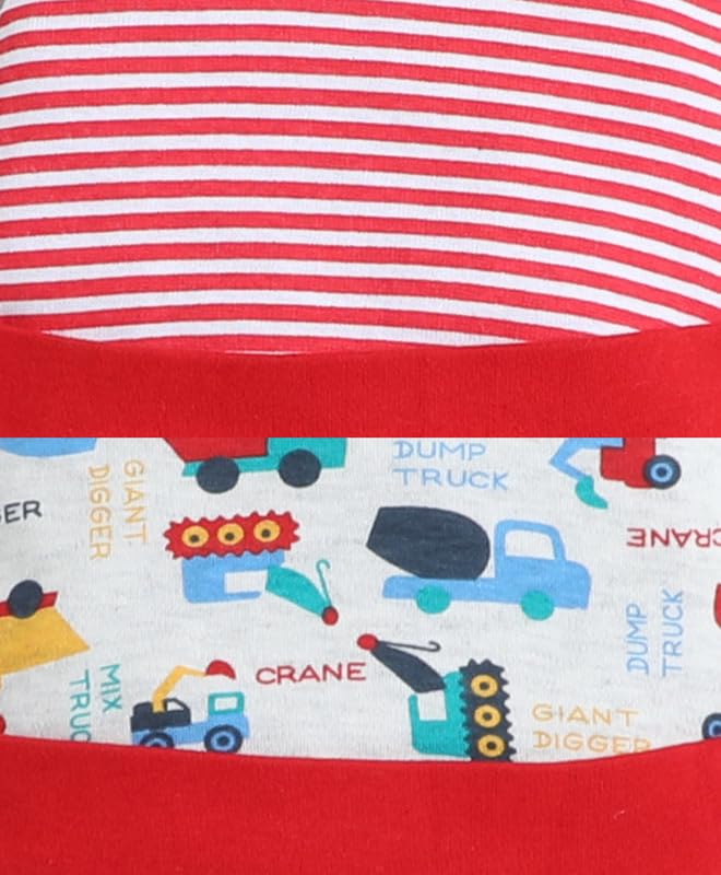 Image of BUMZEE Baby Boys Cotton Printed Ear Flap Tying Cap Pack Of 2