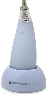 Microderm GLO MINI Diamond Microdermabrasion and Suction Tool - Best Blackhead Remover Pore Vacuum - #1 Advanced Facial Treatment Machine - Anti Aging Wrinkle Care For Collagen Production & Acne Scars