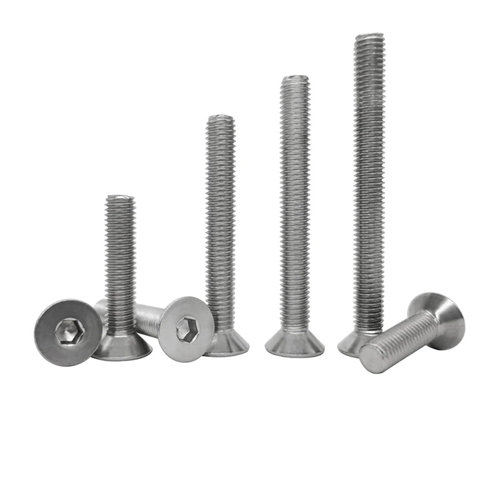 M4 Senkschrauben Mit Innensechskant – A4 Marine Edelstahl, 4 Mm CSK, GWR Fasteners