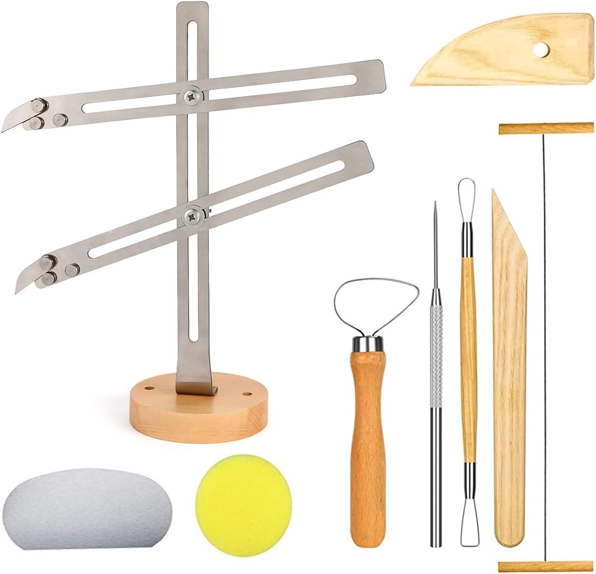 Pottery Throwing Gauge, Stainless Steel Stick for Measuring