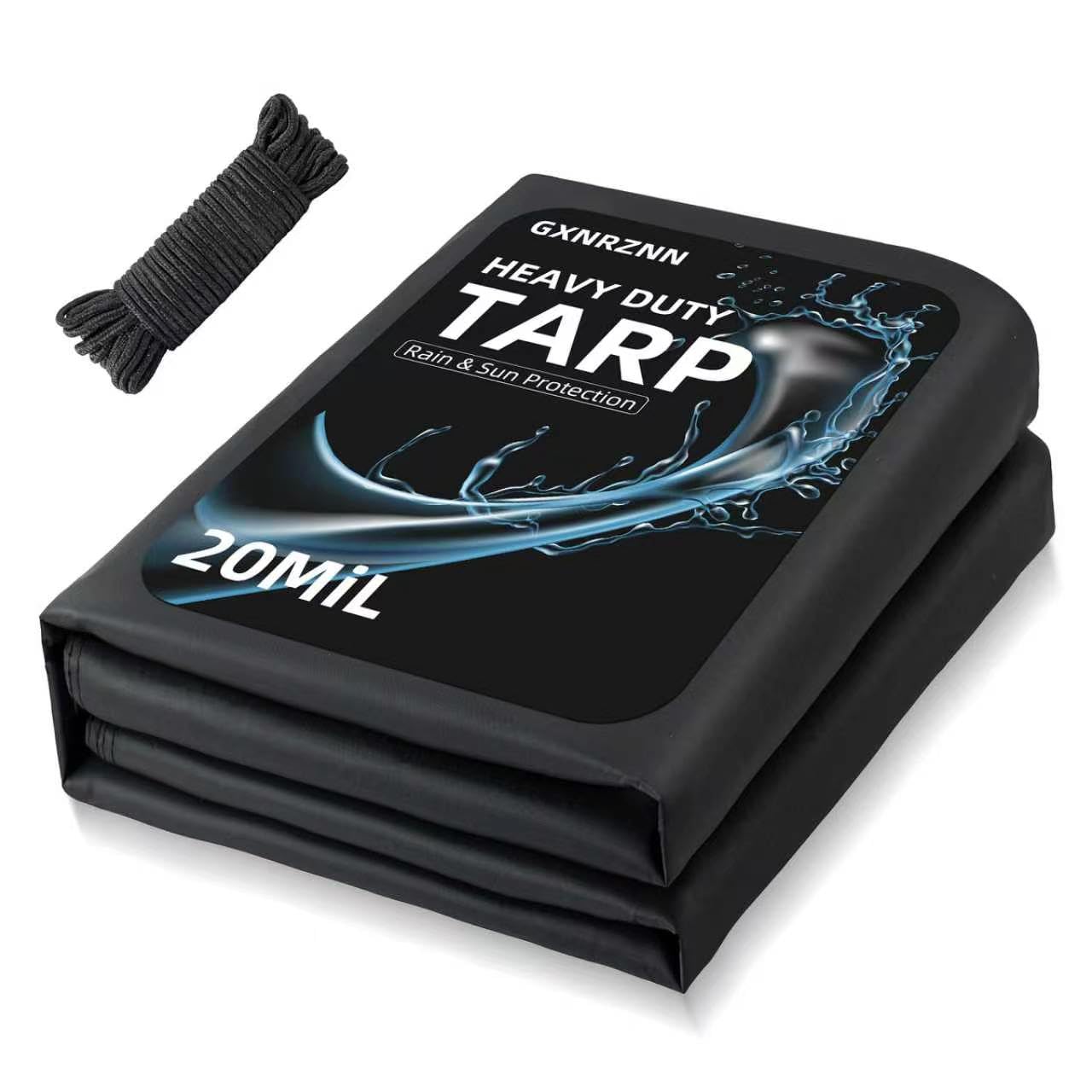 tarp loops Waterproof Black Tarpaulin Multi-Purpose Oxford Tarpaulin with Reinforced Webbing for Camping Boat Pool Roof Tent elastic design provides constant CRANK LENGTH:165mm no-lights Der Schlafsack “4 Jahreszeiten”