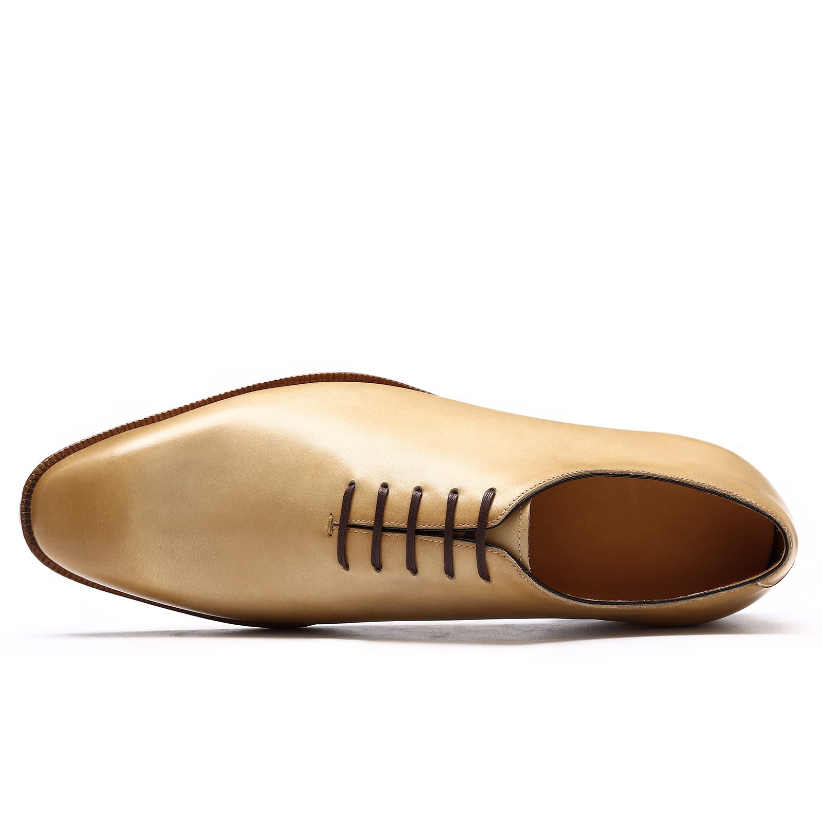 Genérico Oxfords Formales Negocios para Hombre Zapatos de Vestir Oficina Boda Zapatos Vestido en Cuero con Cordones Casuales