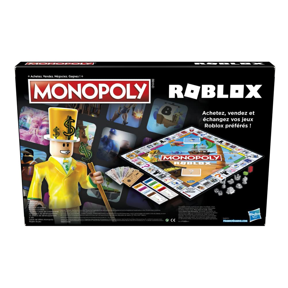 MONOPOLY Hasbro Gaming édition Roblox 2022 Multicolore