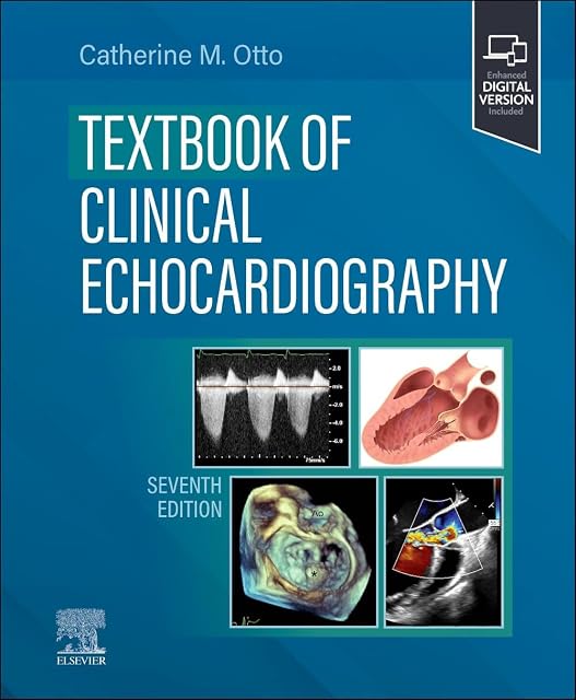 Portada de Textbook of Clinical Echocardiography 7Th Edición