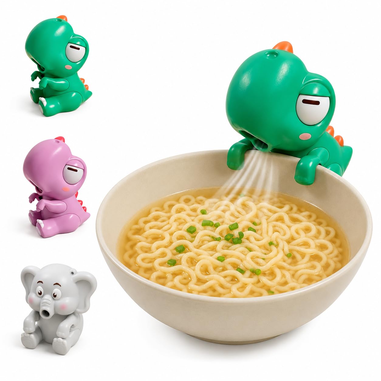 Cooling Clip-On Mini Fan for Cup & Bowl,Dinosaur Animal Fans Coffee Chiller | Portable Hanging Mug Fan for Iced Coffee Soup Drinks,Rechargeable Fast Air Blowing,Desktop Beverage Cooling Companion