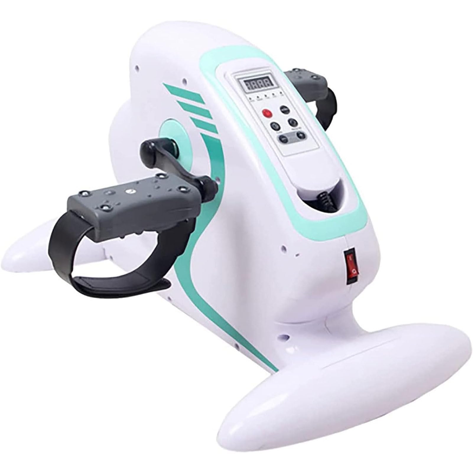 Mini Cyclette elettrica per Tapis roulant, Tapis roulant per Fitness Indoor Riabilitazione Verticale Bicicletta Ciclismo Passo-Passo pedaliera Fitness Mini Cyclette