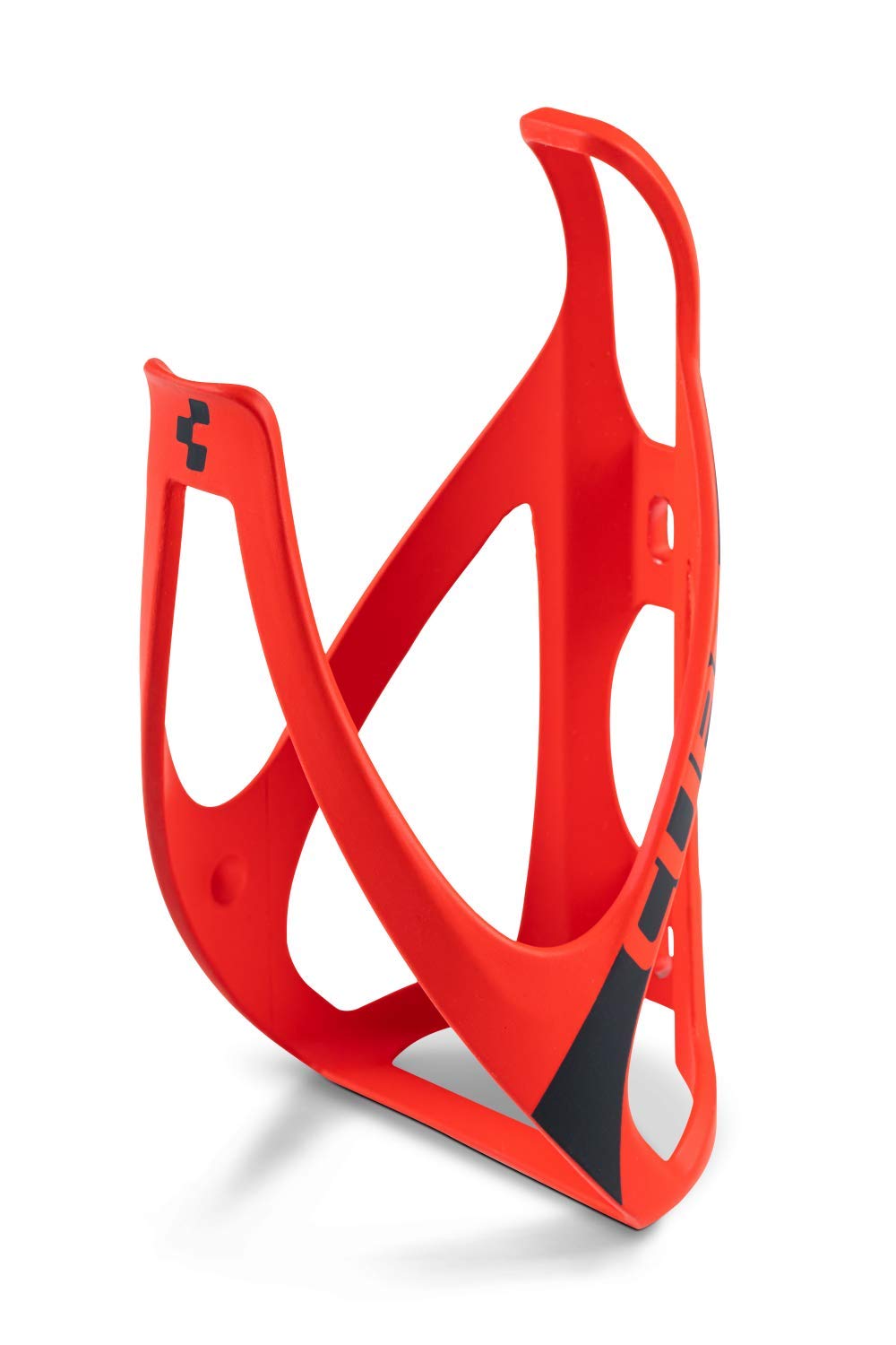 Cube Bottle Cage HPP - Matt Red/Black/Bicycle Cycling Cycle Biking Bike Riding Ride Mountain MTB Road Universal Bottle Bidon Vessel Flask Holder Mount Lightweight Plastic Accessories Part