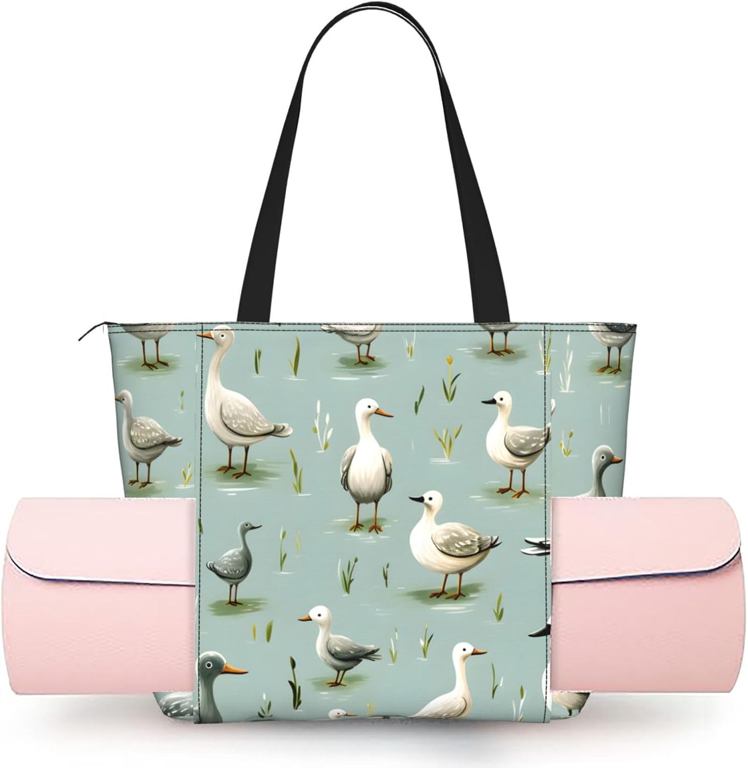 Yoga Mat Bag Women Waterproof Gym Tote