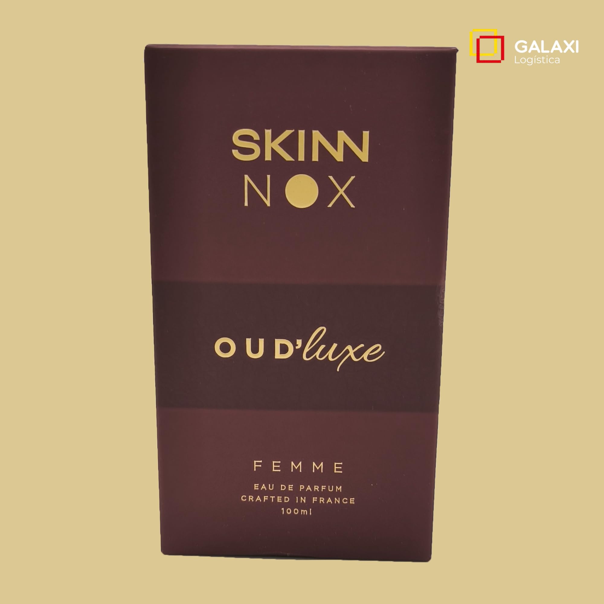 SKINN Nox Femme Eau de Parfum para Mujer 100 ml | Flores Blancas y Vainilla | Aroma Cálido y Sofisticado, Larga Duración, Elaborado en Francia, Uso Diario, Fragancia Femenina