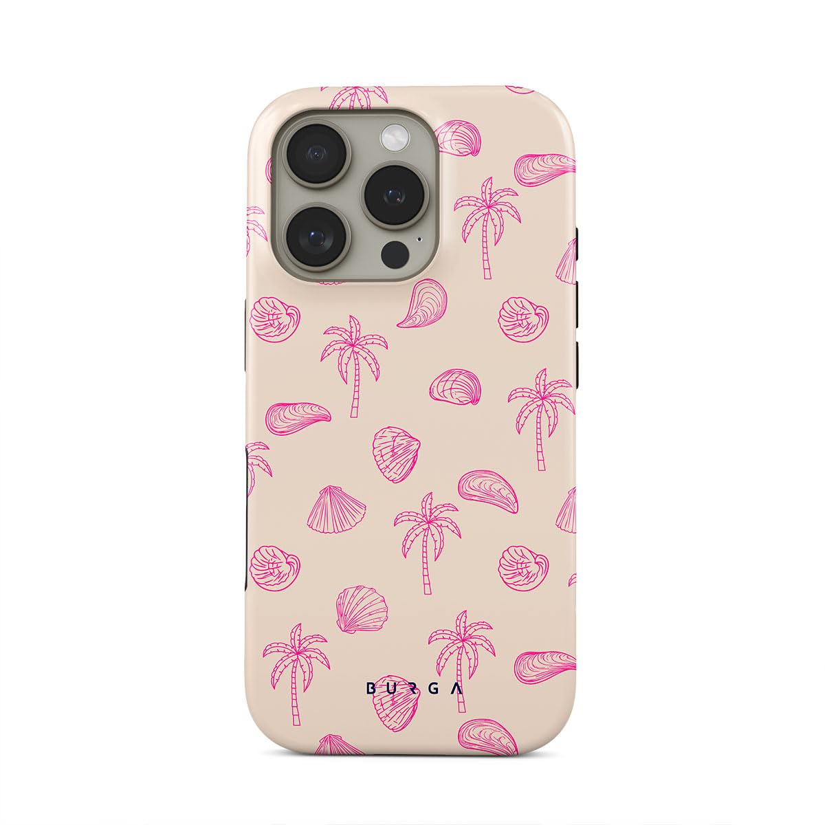 BURGA Handyhlle fr iPhone 16 Pro  Unisex Hybrid-Schutzhlle mit  stodmpfendem TPU & kratzfester Auenschale, erhhter Displayrand,  MagSafe-kompatibel, kabelloses Laden, stylisches Design: Amazon.de:  Elektronik & Foto