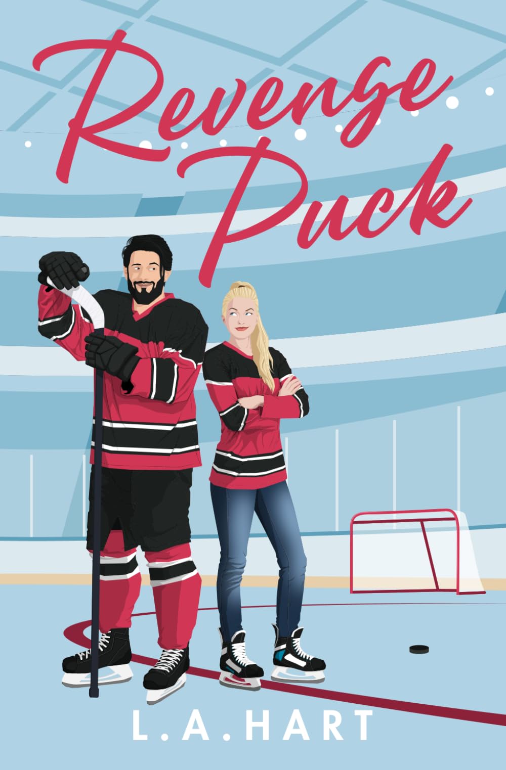 Revenge Puck: A Fake Dating, Grumpy Sunshine Hockey Romance: 1 (Shot at Love)