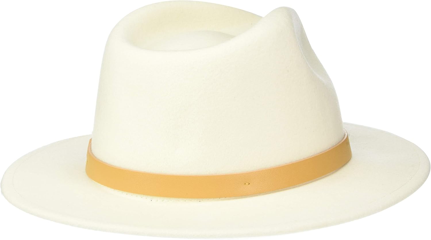 Brixton Men's Messer Medium Brim Felt Fedora Hat