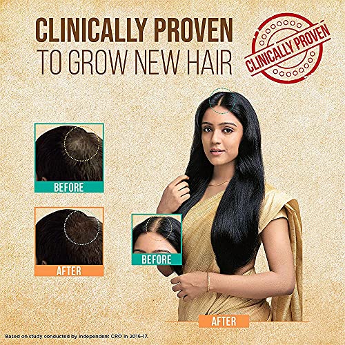 Indulekha-Bringha-Ayurvedic-Hair-Oil-100-ml-Hair-Fall-Control-and-Hair-Growth-with-Bringharaj-Oil-Comb-Applicator-Bottle-for-Men-Women
