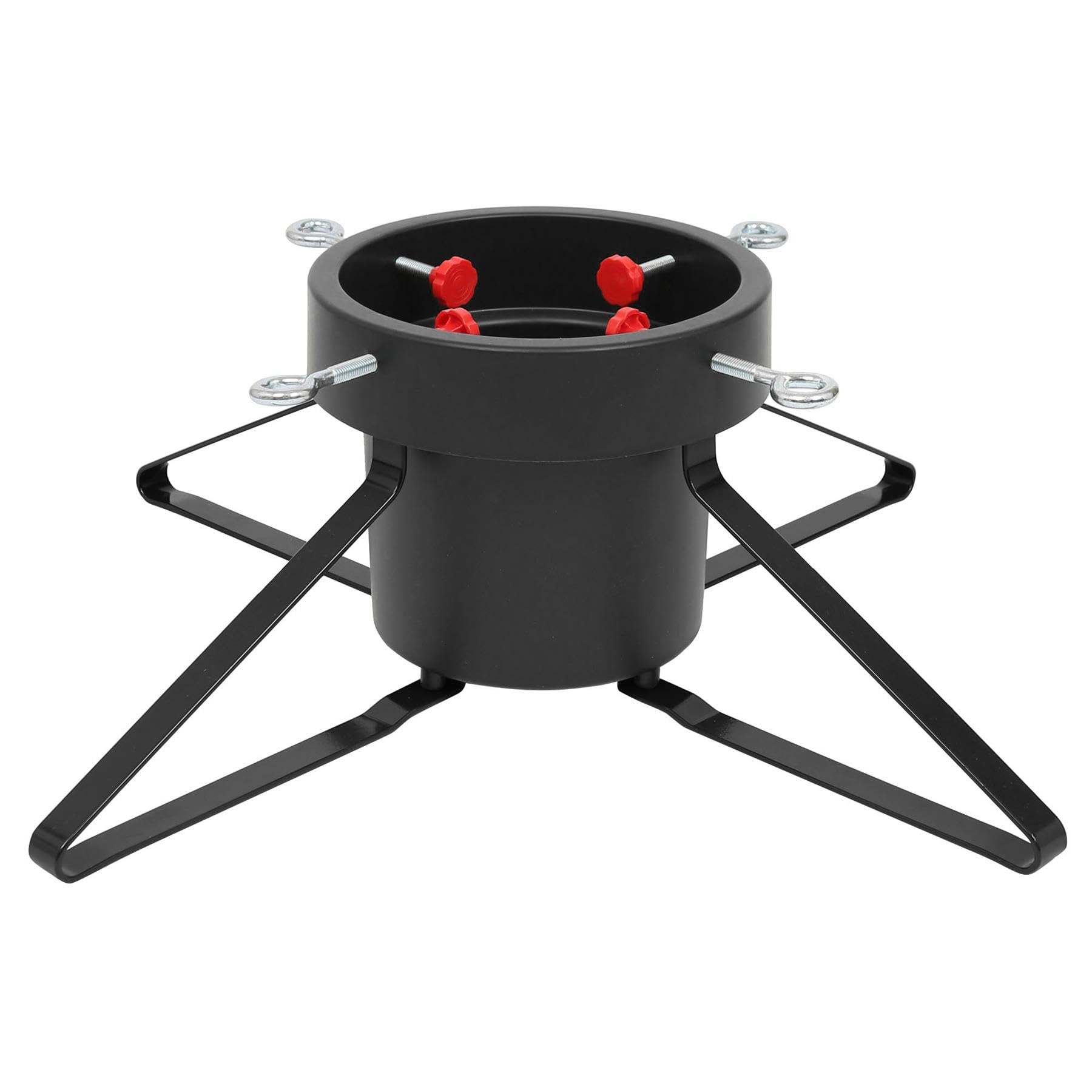 Harbour Housewares Real Christmas Tree Stand Black 5.5in Trees up to 2.5m