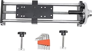 YIYIBYUS Force Gauge Stand, Push Pull Force Test Stand Manual Test Stand,2 Clamps