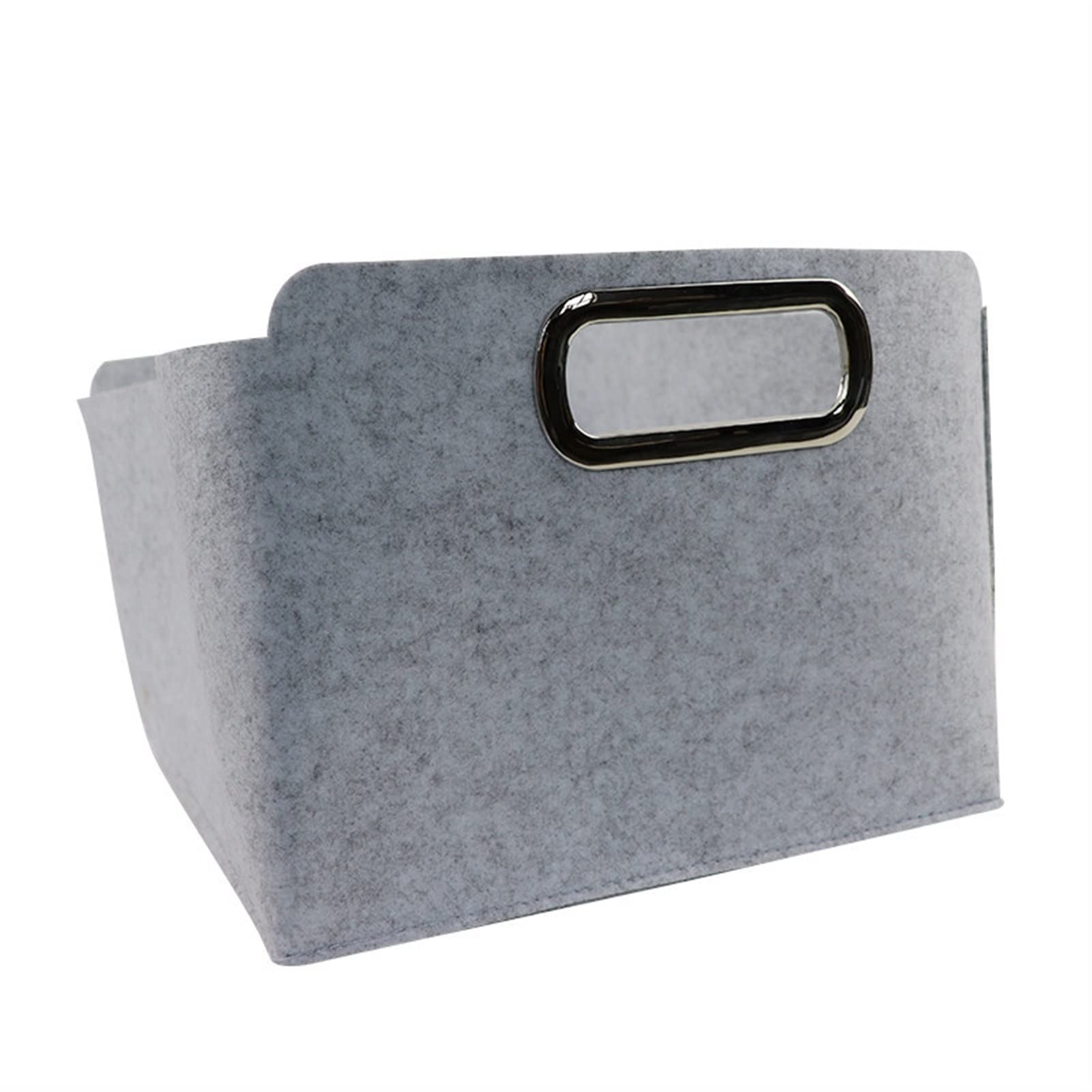 Faltbare Aufbewahrungskorb Grau Filz Stoff Schreibtisch Organizer Tidy Aufbewahrungsbox Spielzeug Kosmetiktasche Korb Sungtries Kleidung Organizer Wäschekorb für Schmutzige Kleidung