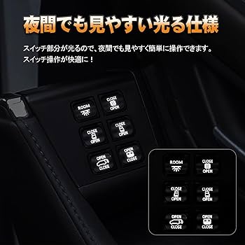 Amazon.co.jp: TELLIKA アルファード 40系 運転席増設スイッチキット