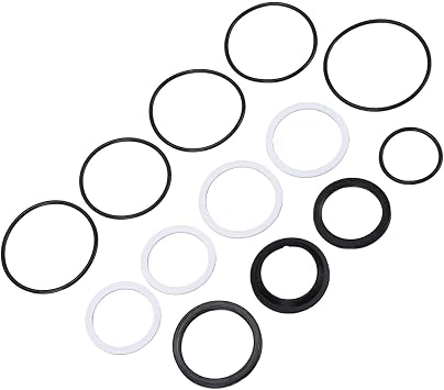 13PCS Shock Absorber Maintenance Kit, Shock Absorbers Kit, Universal Vibration Damping Rubber Air Shock Absorber Float Replacements Accessories for DPS DPX2