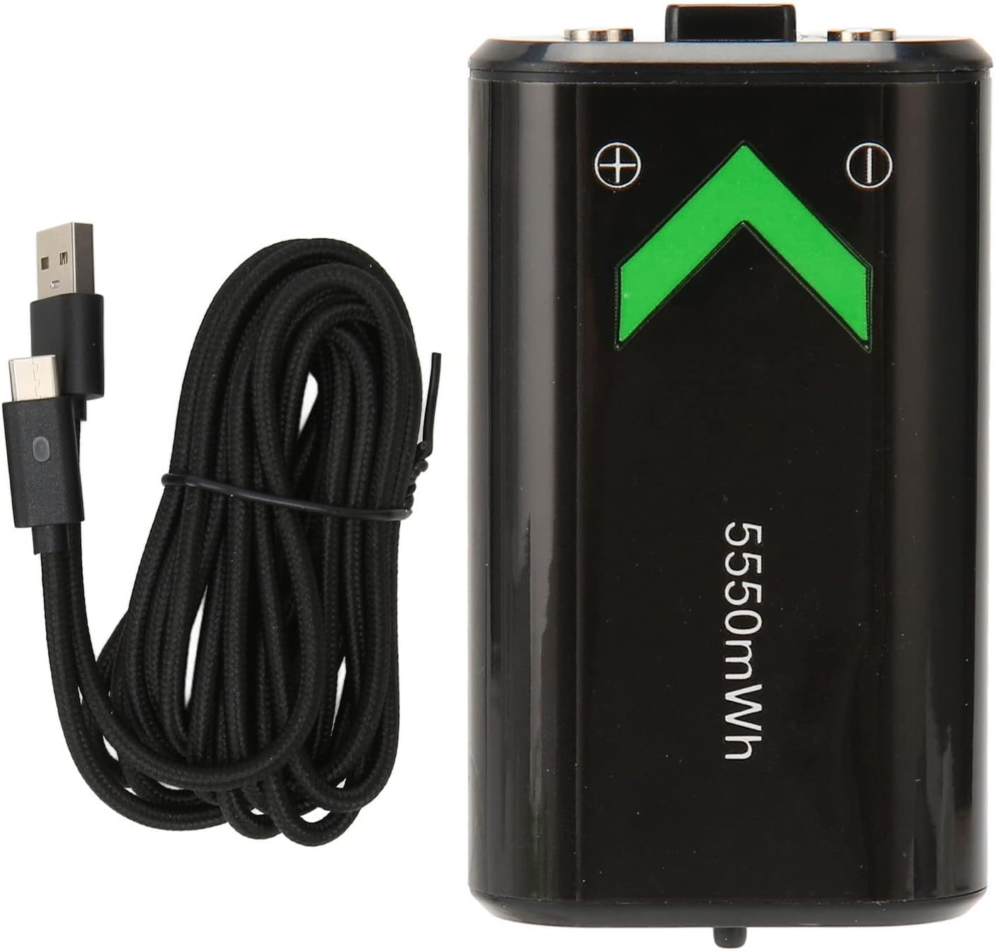 Battery Pack, Safety Protection Game Controller Rechargeable Battery Pack 5550 MAh Fast Charge with 10ft USB C Charging Cable for Game Controller