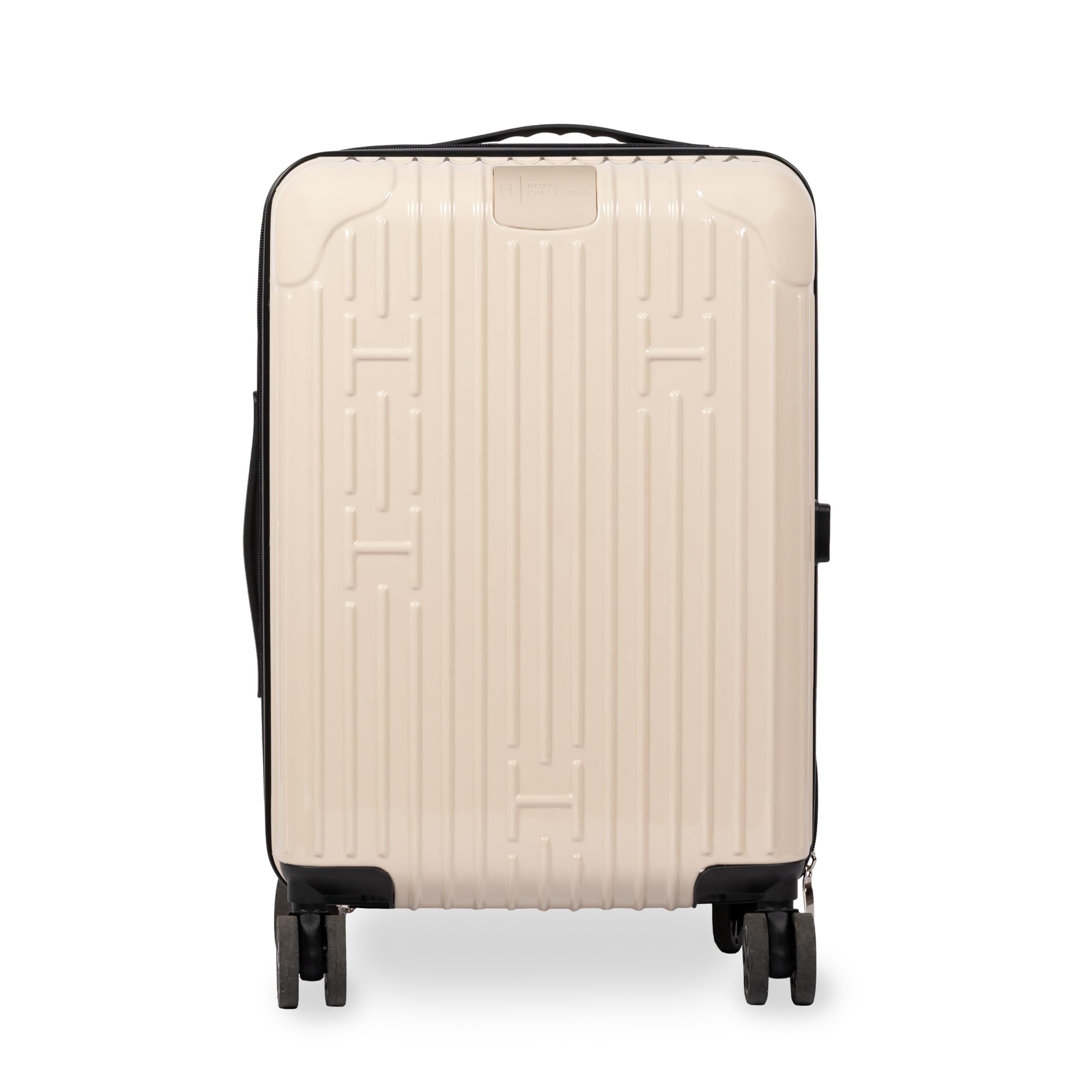 Aroma360 Hotel Collection - Durable Polycarbonate Expandable 20 inch Carry-On Luggage - High Performance 360° Spinner Wheels - Built-In Digital Weight