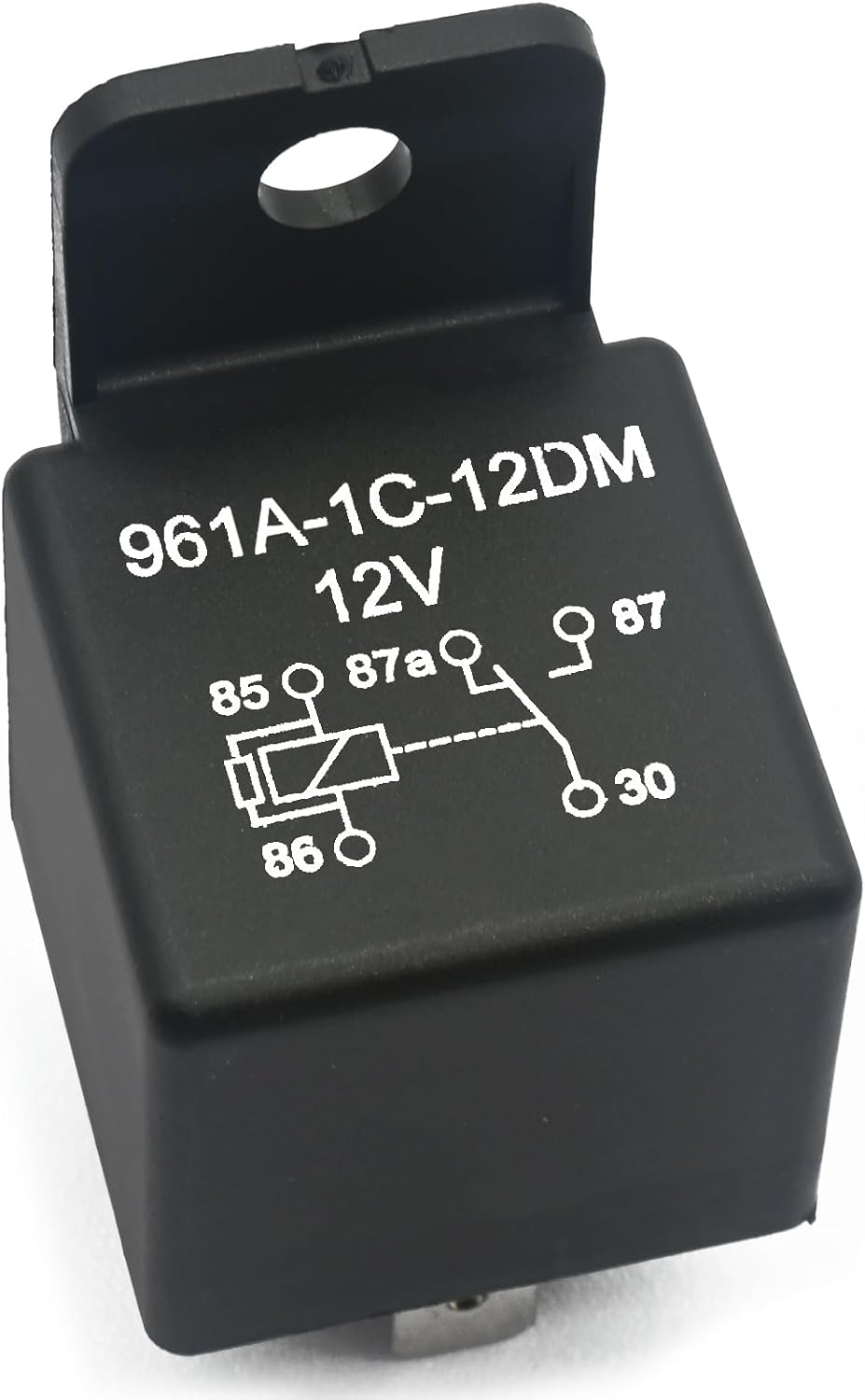 5 Packs 961A-1C-12DM Relay, 40A 12V 5 Pins, Automotive Relay
