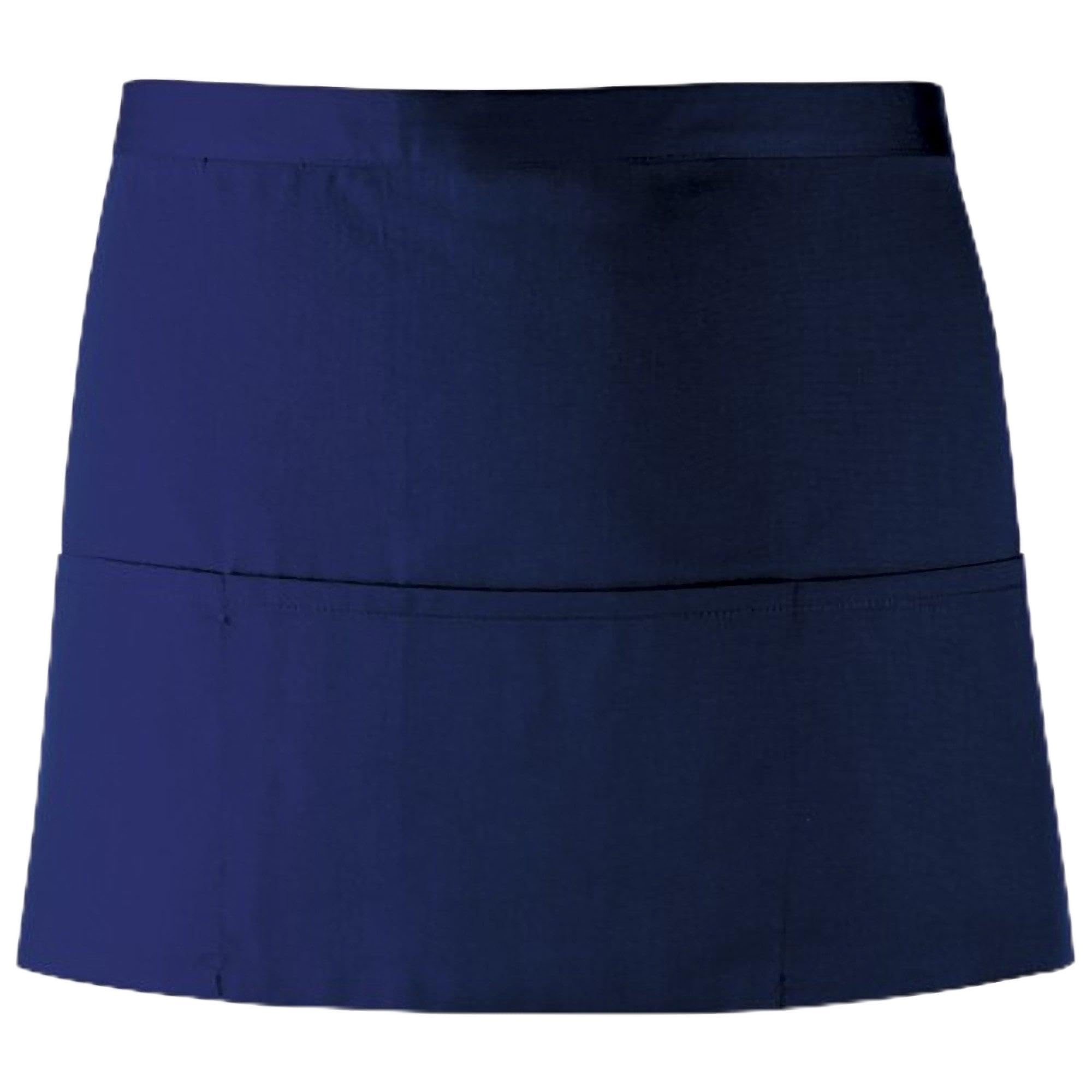 Premier Women's Navy / Colours 3 Pocket Apron/Workwear (One Size) (Navy)