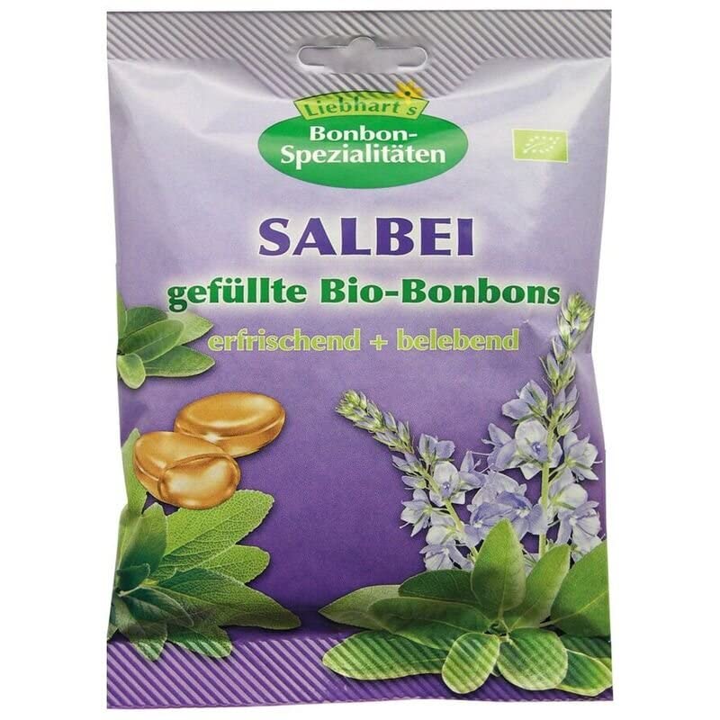 Liebhart?s Bonbon Salbei - Bio - 100g x 18-18er Pack VPE