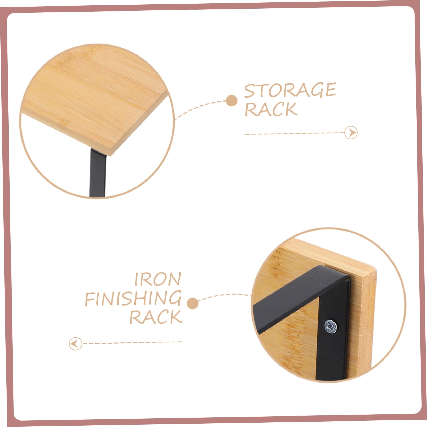 Gewürzregal Metall und Holz Doppellagiges Aufbewahrungsregal für Gewürzflaschen Multifunktionales Tischregal in Beige Stabil und Platzsparend für Küchentheke und Make Up Organizer