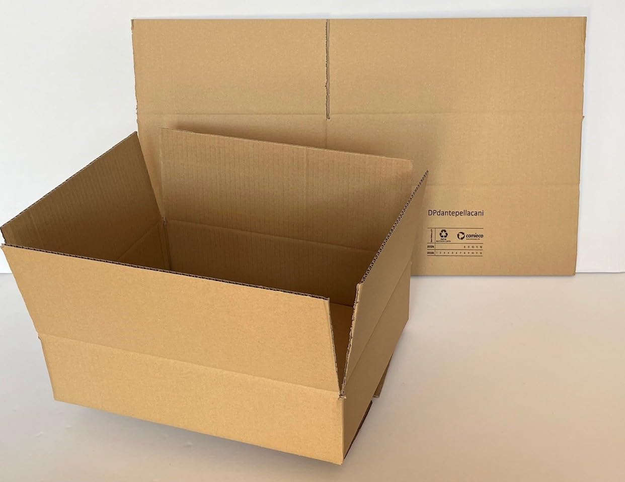 Dicunoy Confezione da 30 scatole di cartone ondulato da 22 x 15 x 7 cm, scatole regalo nere per imballaggio, piccole imprese