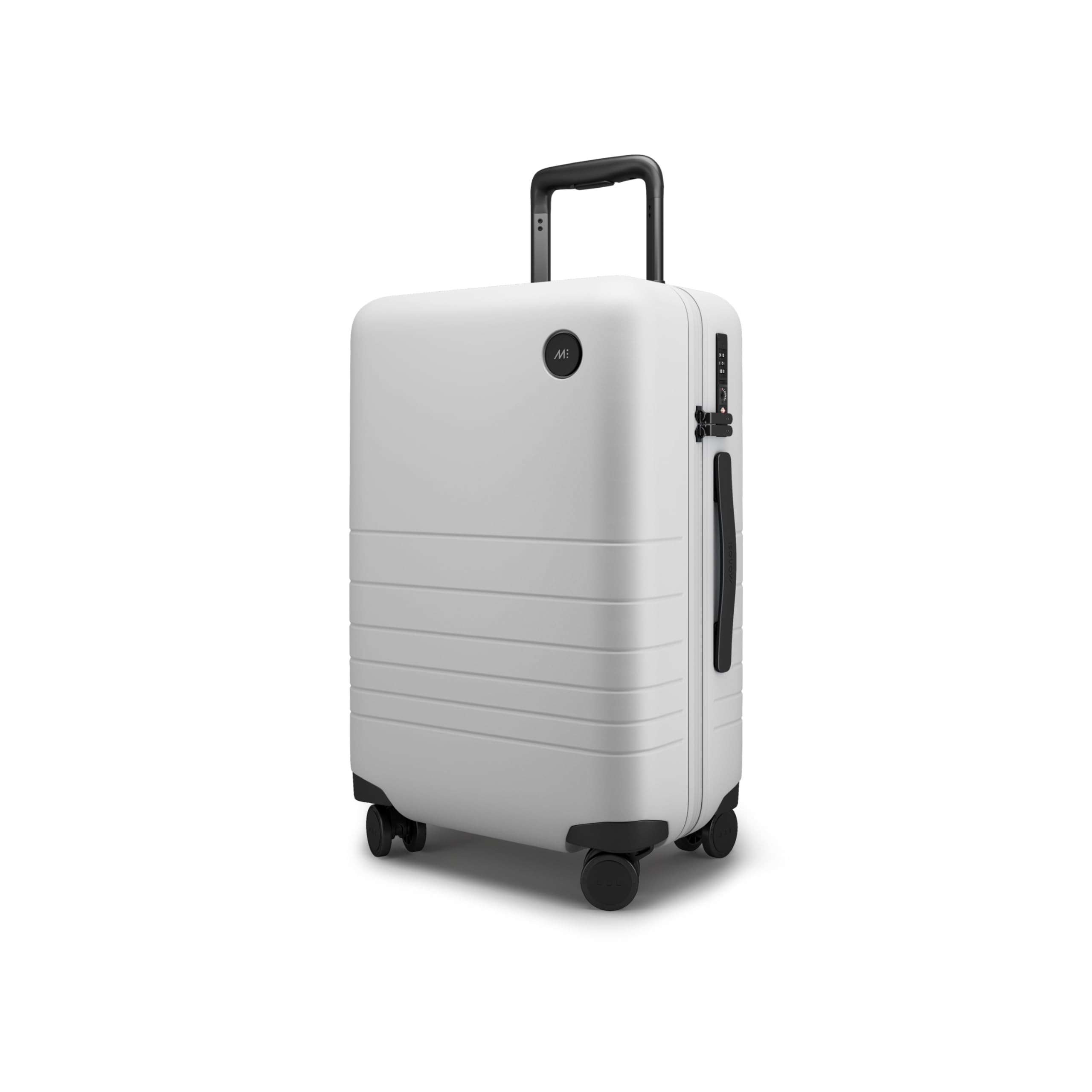 Carry-On Luggage (22"), Lightweight Hardside Spinner Suitcase with TSA Lock, Airline Approved, Stellar White, S, Carry-on