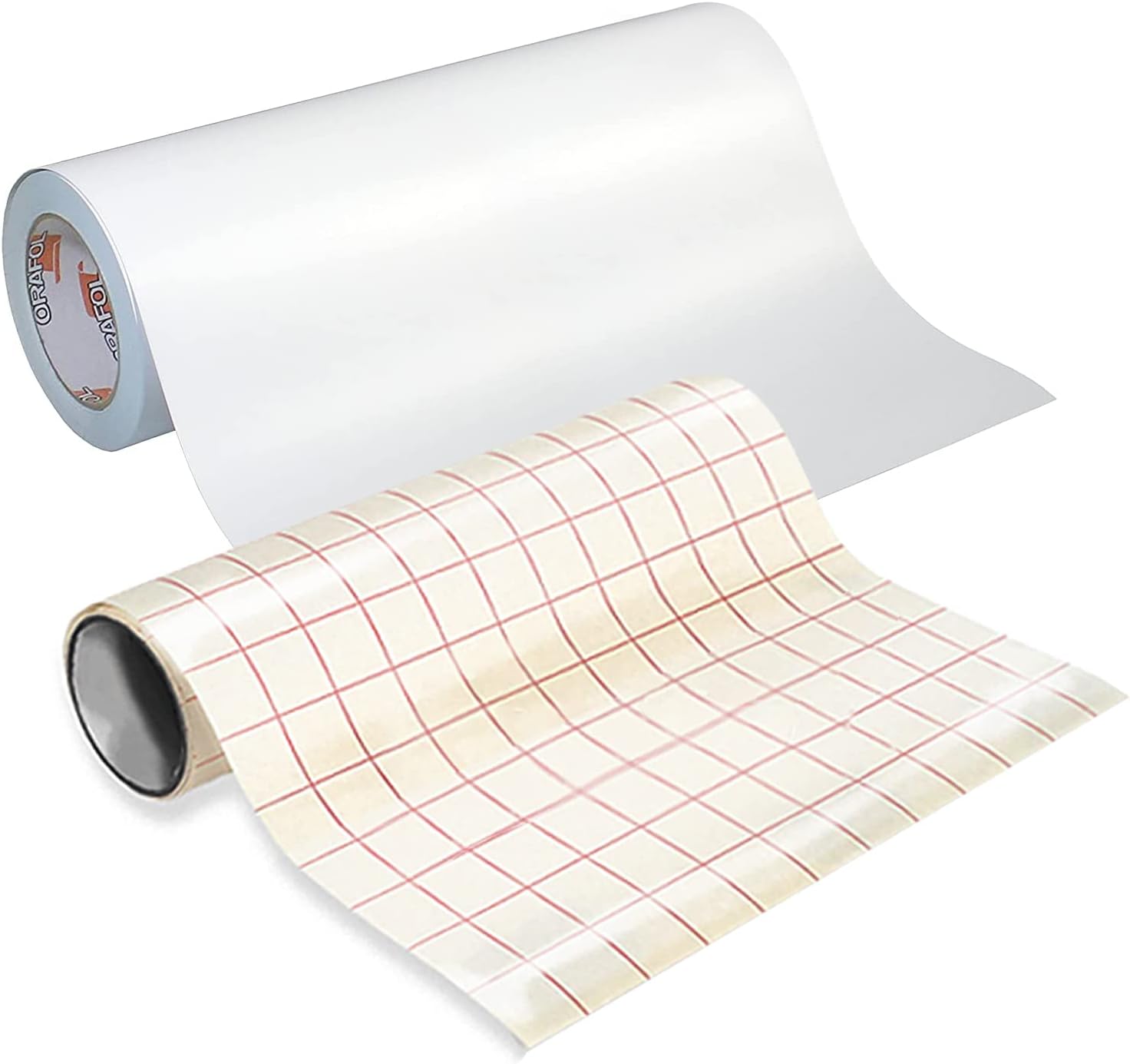 ORACAL 631 Matte White Roll of Vinyl for Craft Cutters and Vinyl Sign Cutters (12" x 25ft w/Transfer Paper)