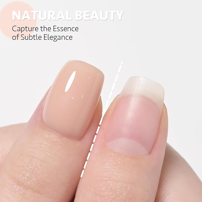 Esmalte Gel Uñas GAOY 2950 Nude Brillante 16ml UV miniatura 3