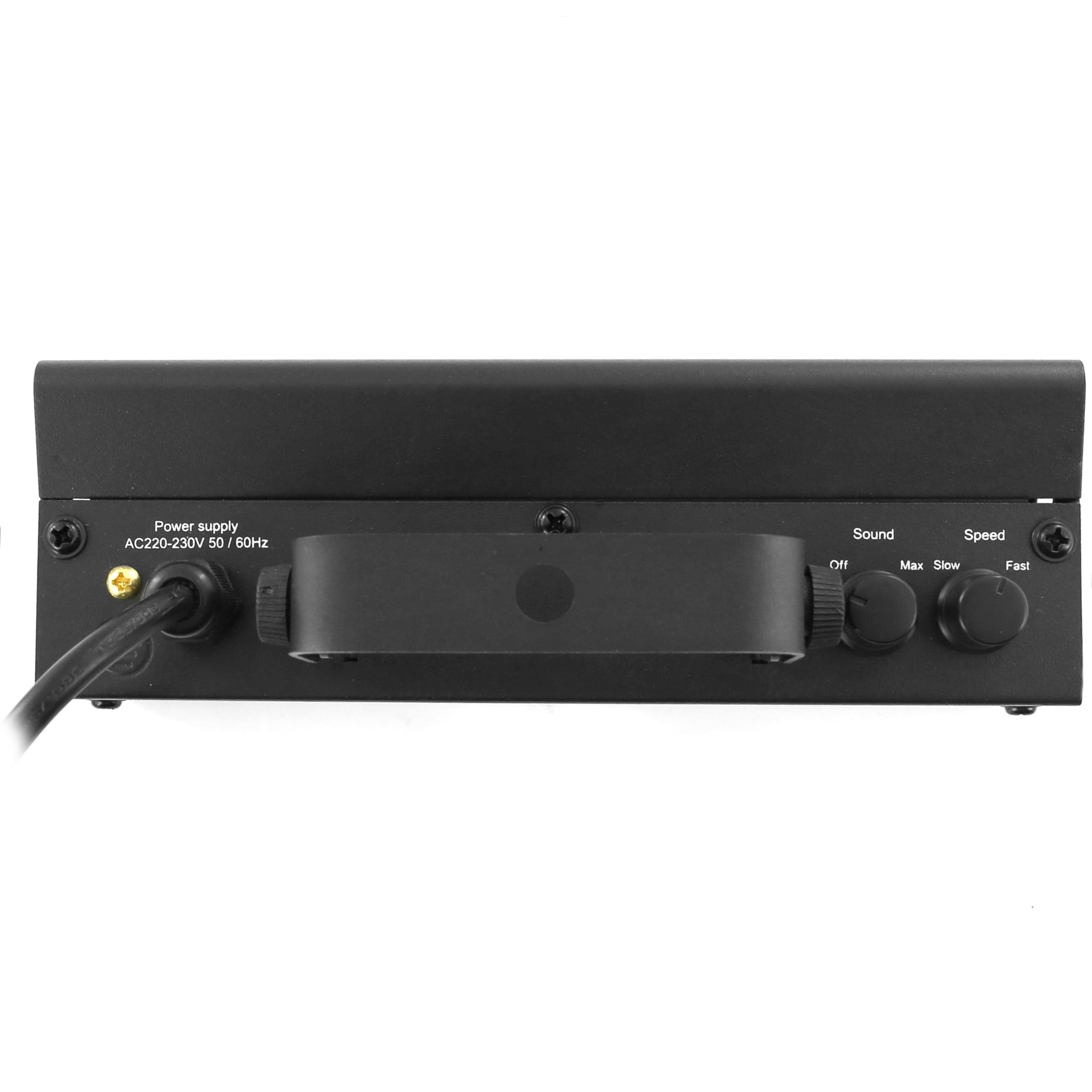 BoomTone DJ LED Strobe 2 x 20 W Nero - Stroboscopio LED potente per effetti di luce mozzafiato - Giochi di luce serale - Strobe DJ - Rilevamento musicale - Flash intenso - Illuminazione da discoteca