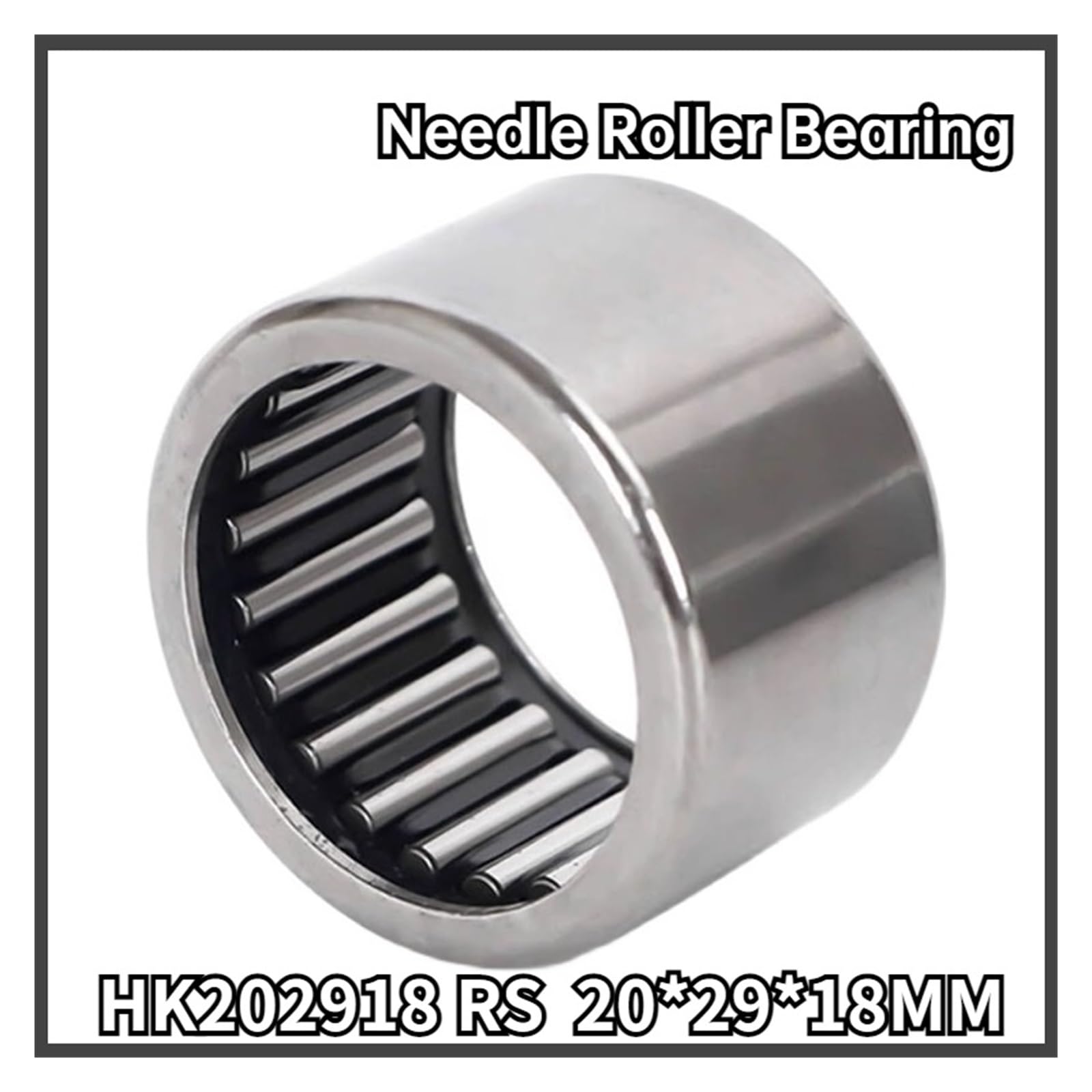2 Pieces of Gearbox Needle Roller Bearings HK202918 20 * 29 * 18 HK172518 17 * 25 * 18 mm HK253214.8 with Seal(HK253214.8RS)