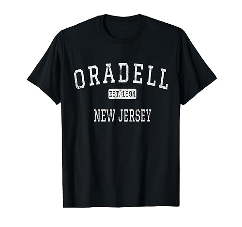 Oradell New Jersey NJ Vintage T-Shirt