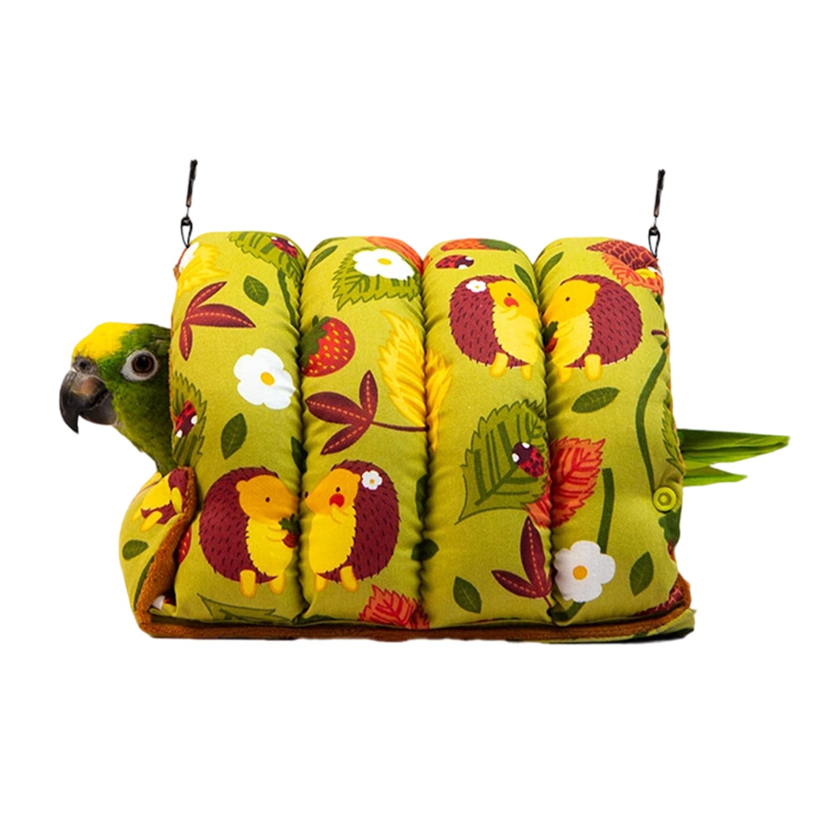 Nid d'Oiseau Maison Chaude Pliante Et Confortable | Lit Et Abri Pour Calopsitte Et Hamac Pour Perroquets Pour Calopsitte Canari Pinson Inséparable Intérieur Hiver Repos Sommeil