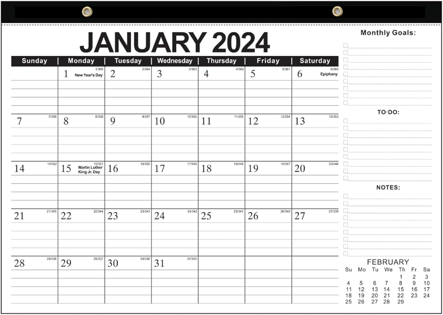Kalendarz, kalendarz ścienny, kalendarz 2024, kalendarz ścienny 2024-2025, 2024 do czerwca 2025, 18-miesięczny planer rodzinny kalendarz ścienny kalendarz biurowy (rozmiar: 2 szt.)