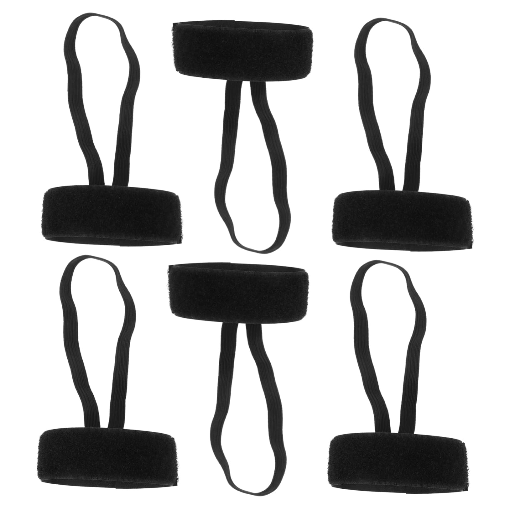 GALPADA 4sets Soccer Matches Essential Referee Indicator Wristband Football Play Wristband Referee Band 6pcs*4