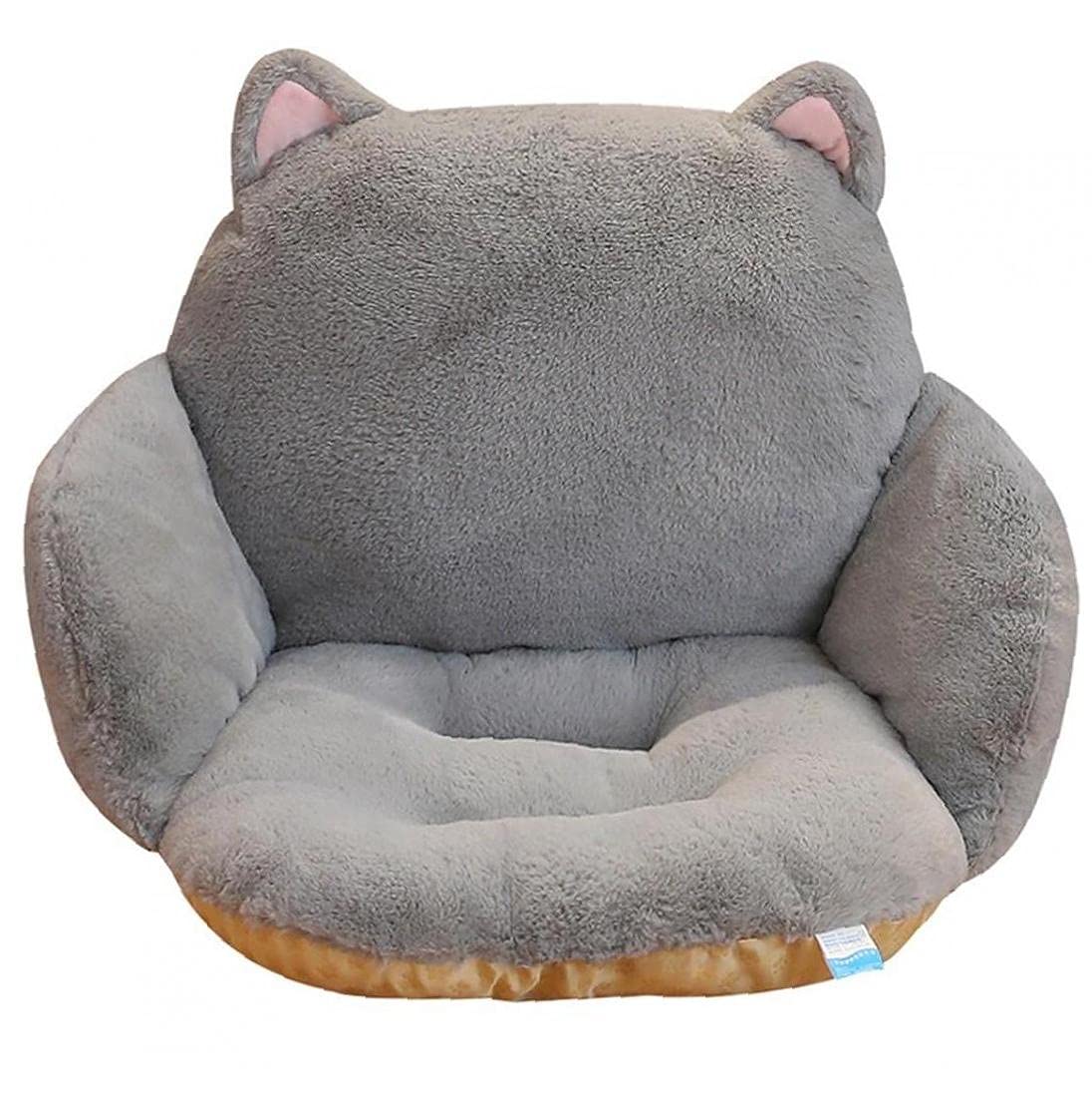 Coussin de siège arrière et support lombaire ergonomique pour chaise de bureau et canapé