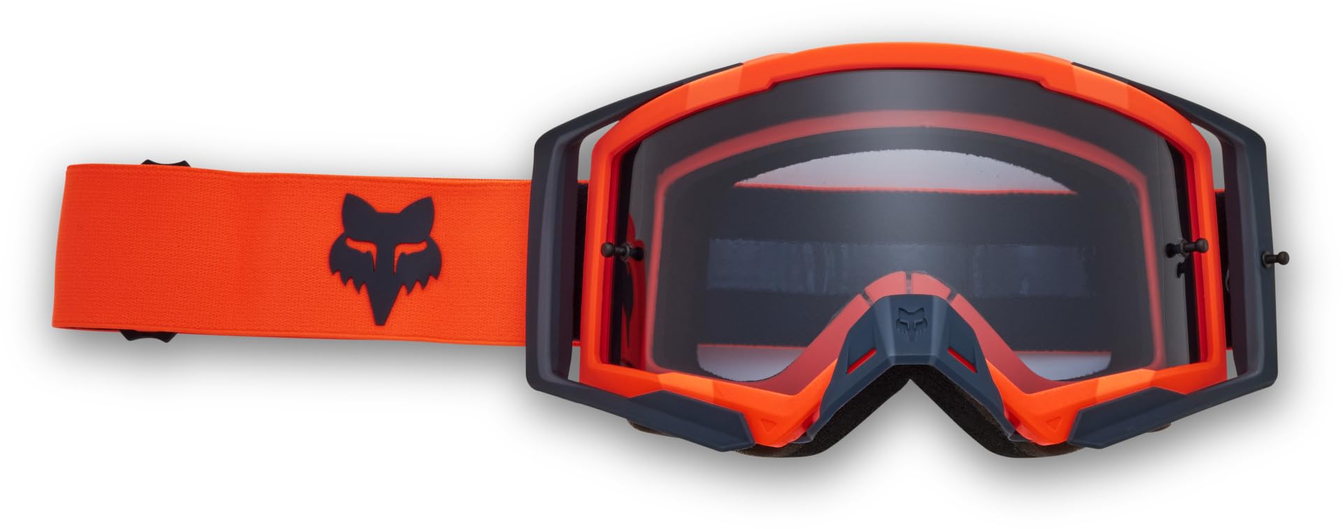 FOX Racing MX Goggles - AIRSPACE V3 CORE (Flo Orange w/Dark Lens)