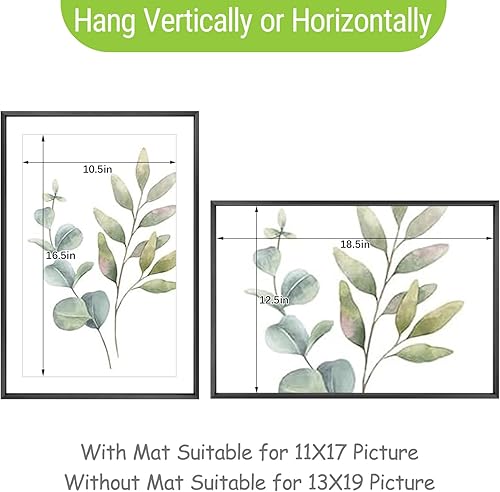 Vista 474 de Golden State Art - Marco de fotos de aluminio satinado clásico de 8 x 10 con alfombrilla de color marfil para fotos de 5 x 7 y cristal real, Dorado