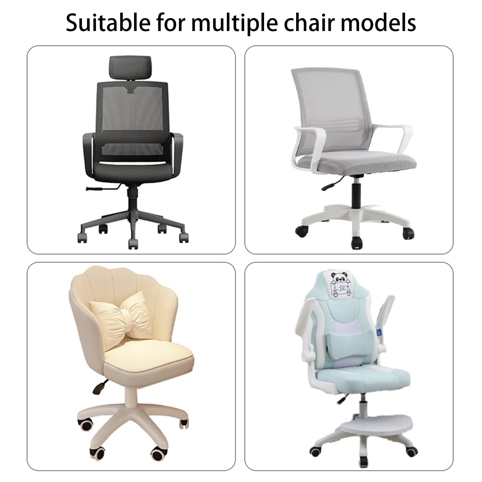 Mécanisme de contrôle de l'inclinaison de la chaise pivotante pour jeux sur ordinateur Pièces de base pivotantes
