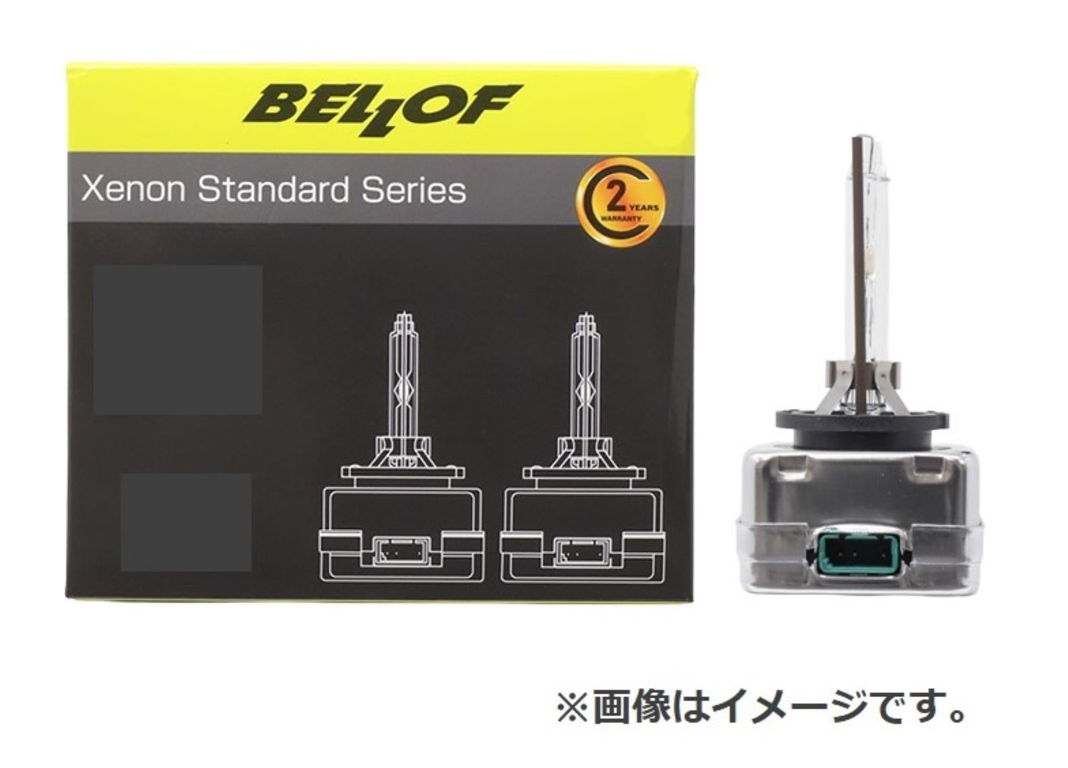 Amazon | BELLOF(ベロフ) 補修用純正H.I.Dバルブ4300K D2S 2個 AEZ392