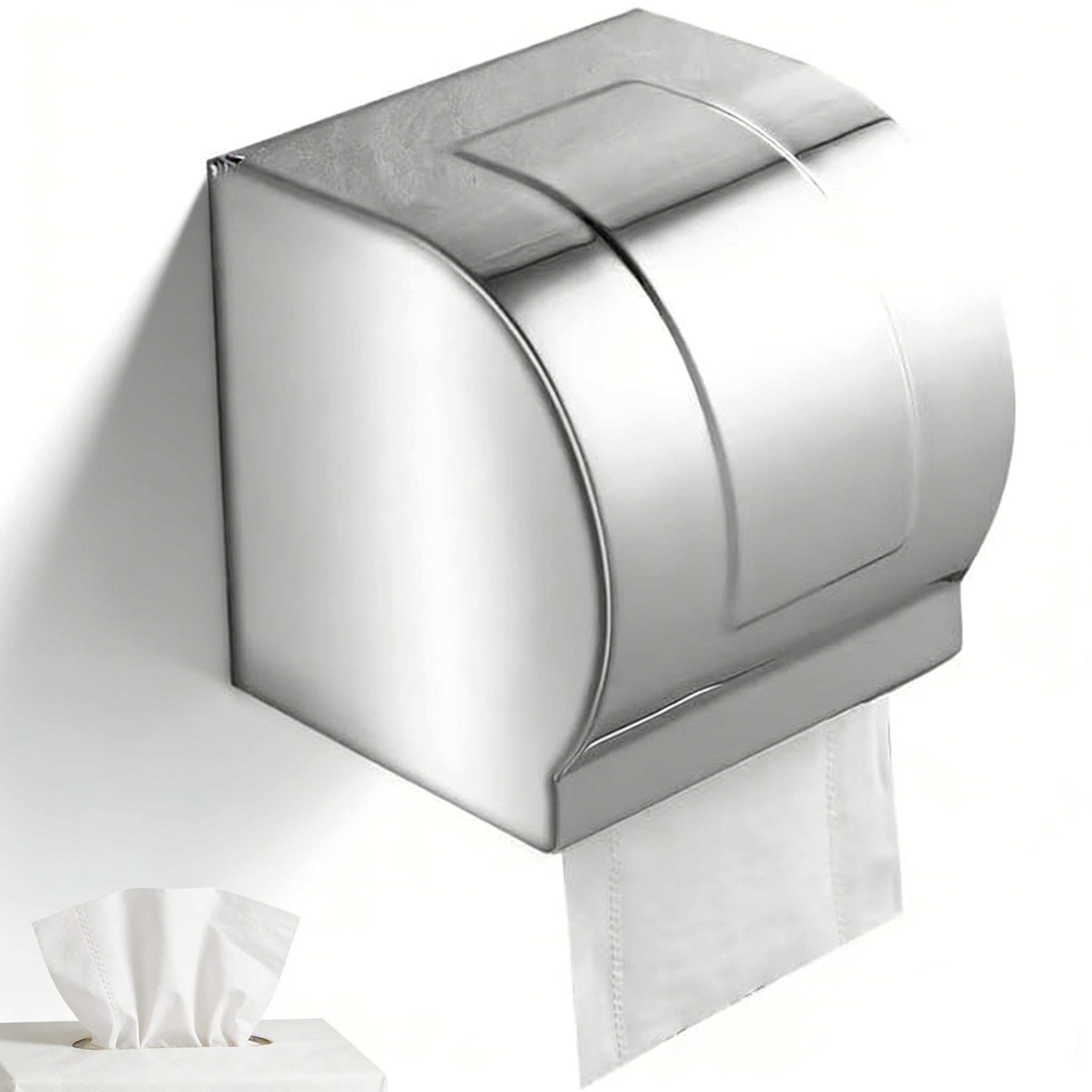 Rangement papier toilette durable mural accessoires salle de bain