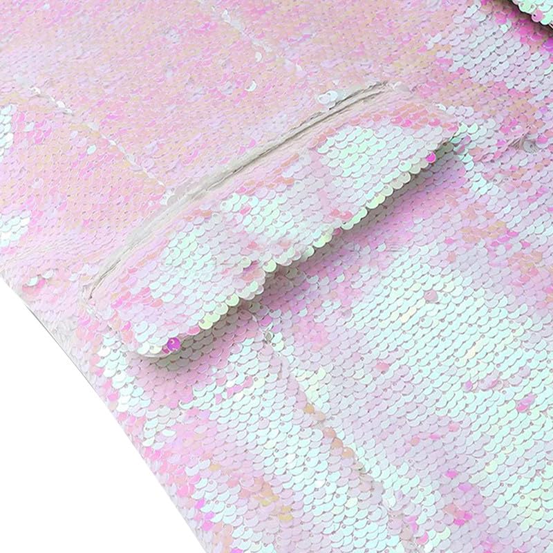 Men's Casual Sequin Blazer One Button Shiny Prom Jacket Lightweight Sport Coat for Wedding Party3