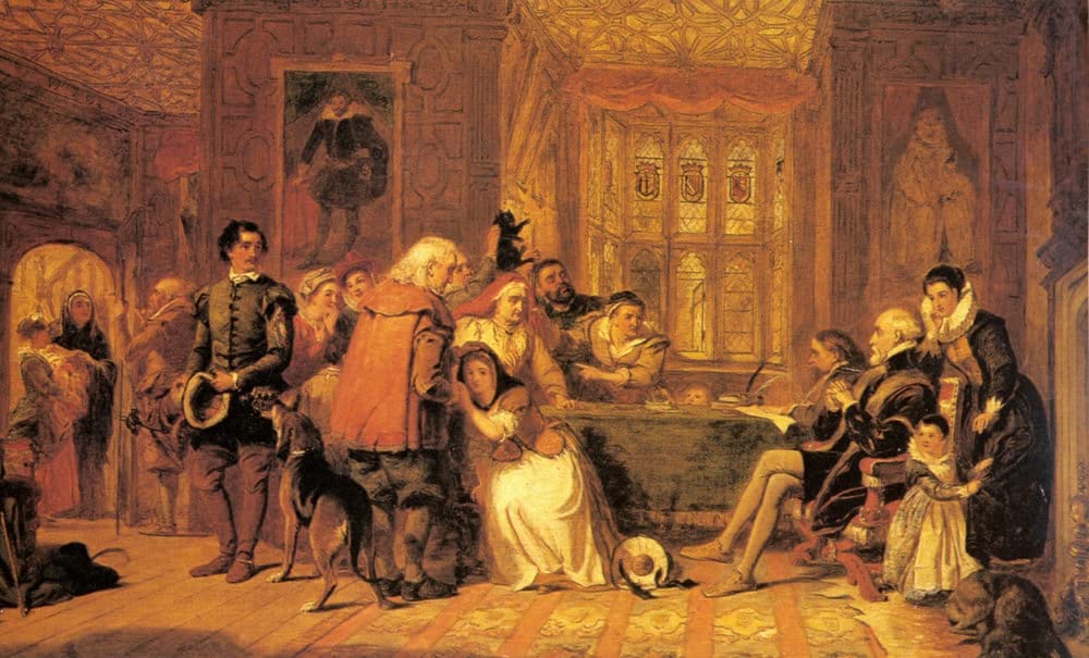 Impression d'affiches Le procès de la sorcière Frith Toile 60x90cm - 5